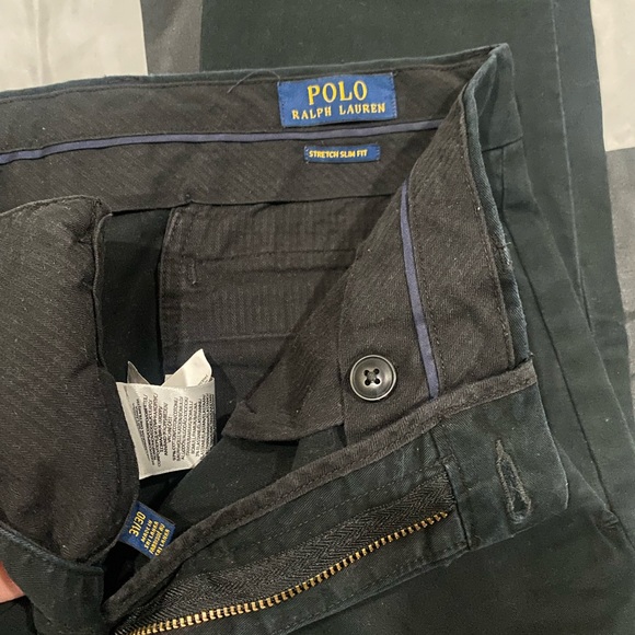 Lot of 3 Pairs of Men's Polo Chino Pants Slim Fit - Picture 5 of 6